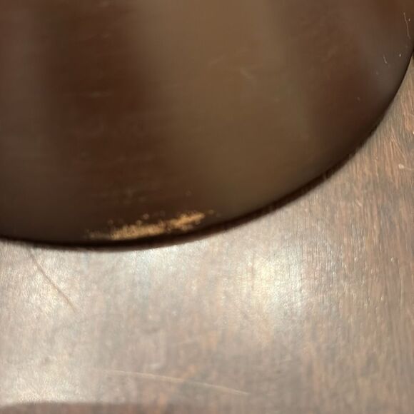 Vintage Napco Japan Brown Wooden Salad Bowl Set - Picture 6 of 10